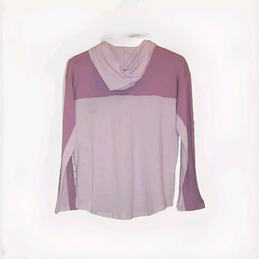 Under Armour Favorite Jersey Hoodie Girls' XLarge Purple & White Logo Athleisure - Picture 2 of 16